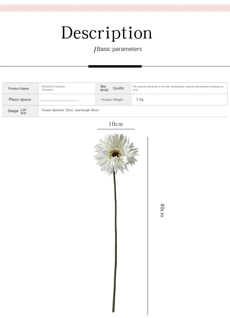 5 stücke künstliche Gänseblümchen Gerbera Franc Gänseblümchen kleine frische Hochzeit Home Dekoration Hochzeit Fotografie Requisiten – Detail 3