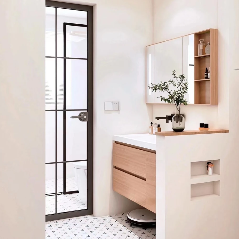 Modern Bathroom Cabinets Vanity Furniture Waterproof Plywood