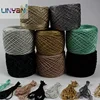 200g/lot Yarn For Knitting& Crocheting matethreads DIY Yarns crochet Metallic + Cotton metallized thread Hand Knitting ZL4 1