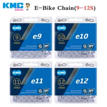 

KMC e9, e10, e11, e12 Electric Bicycle Chain,9/10/11/12 S Speed Chains Anti Rust Wear Resistant 130 / 136L Electric Bike Parts