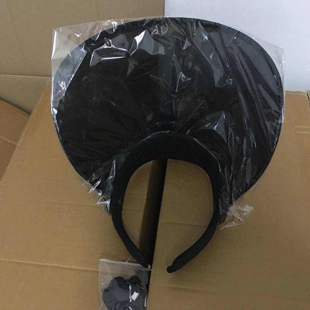 PVC Anti-UV Sun Visors Adjustable Sports Sun Hat for Travel Exercises(Multicolor)