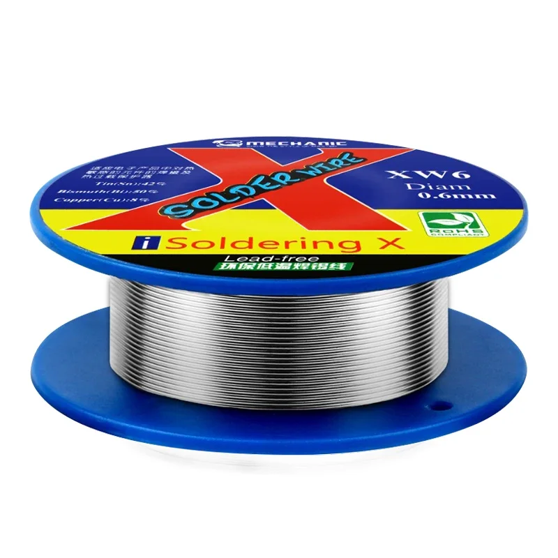 MECHANIC Apple IPX/XS/XR/Xs MAX Solder Wire 138 Degree Lead-Free Low Temperature Tin soldering wire soldering tin wire welding wires