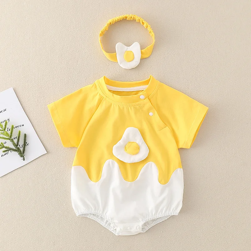 Baby Creeper Clothes 100 Cotton Fried Egg Shape AliExpress