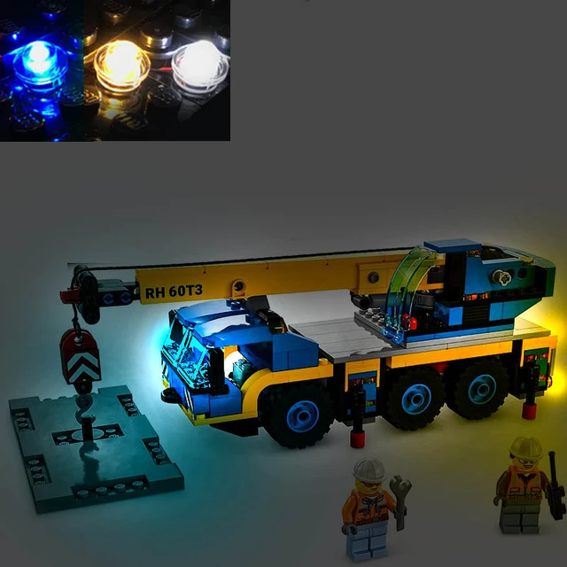 Ensemble de lumières USB pour Lego 60324 City, grands véhicules