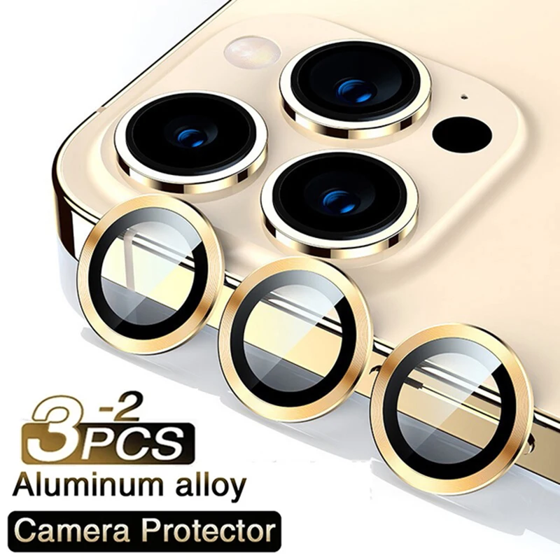 Aluminum Alloy Camera Lens Protector For iPhone 11 13 12 14 Pro Max