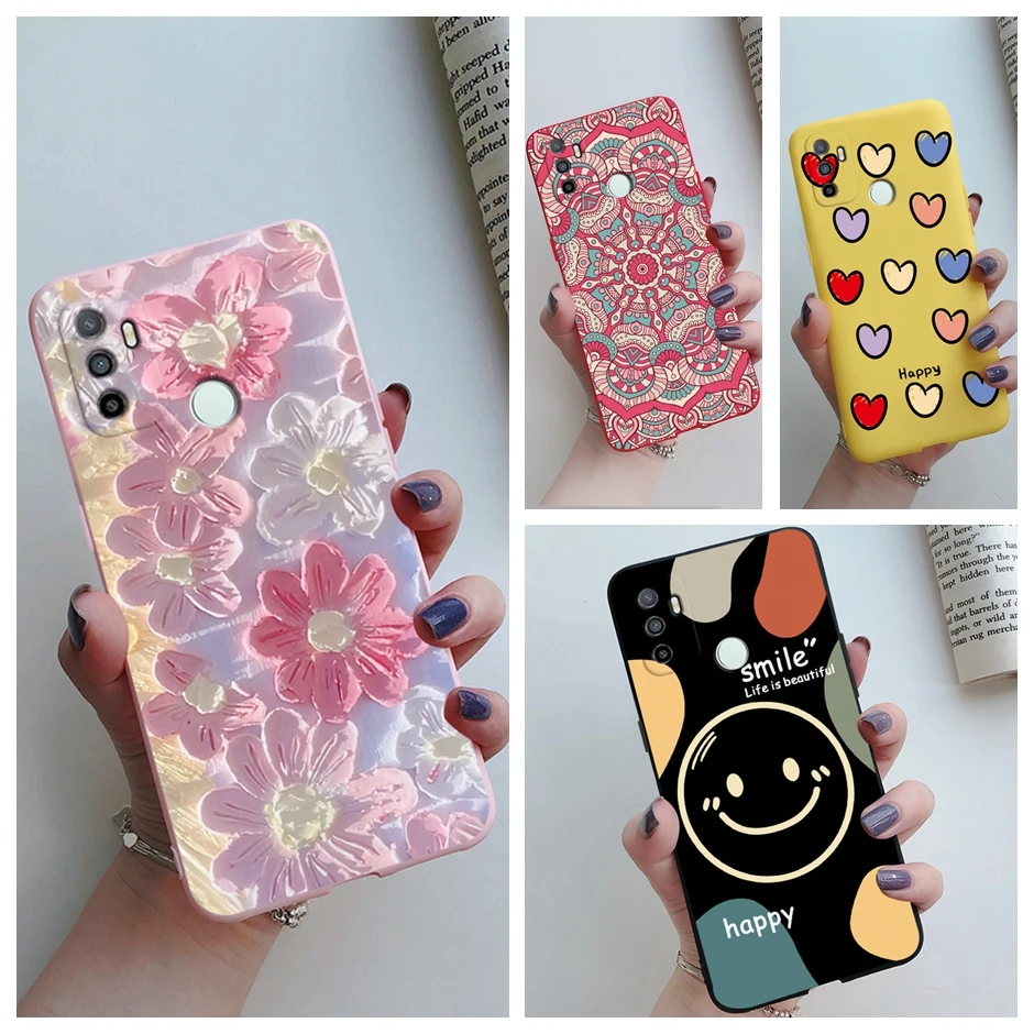 Чехол для OPPO A33 2020 Funda CPH2137 Мягкий ТПУ силиконовый чехол на заднюю панель телефона для Oppo A53 Чехлы OPPOA33 OPPOA53 защитный чехол Capa