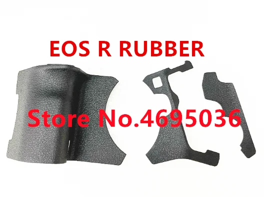 

NEW For Canon EOS R EOSR Body Rubber Grip Handle + Side + Rear Thumb Cover Shell Case Camera Replacement Spare Part