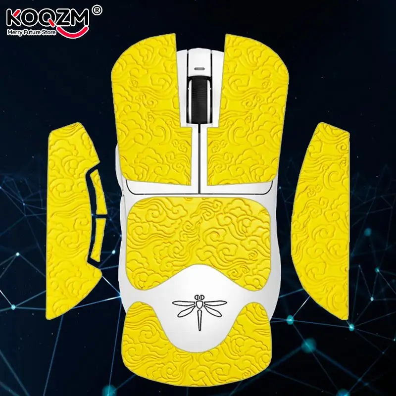 Fita Antiderrapante do Aperto do Mouse Skate Faça Você Mesmo Antiderrapante Pele de Lagarto Chupar Suor para Vgn Dragonfly f1 f1 Pro Adesivo Artesanal - Imagem 3