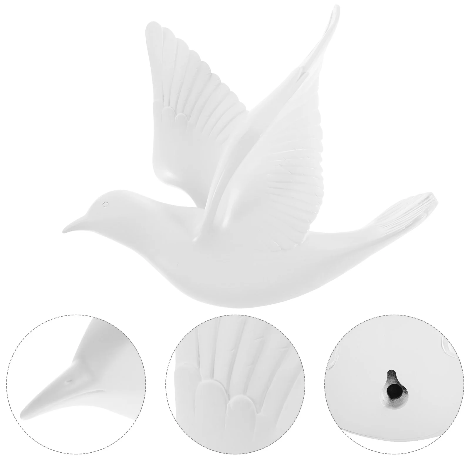 

Craft Bird Wall Decors Vinyl Decoration Hanging Ornaments Model Sculpture
