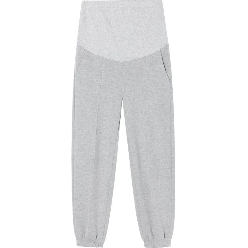Loose Maternity Pants Autumn Outerwear Casual Lantern Pants Bowed Footwear plus Size Sports Trousers for Pregnant Wome