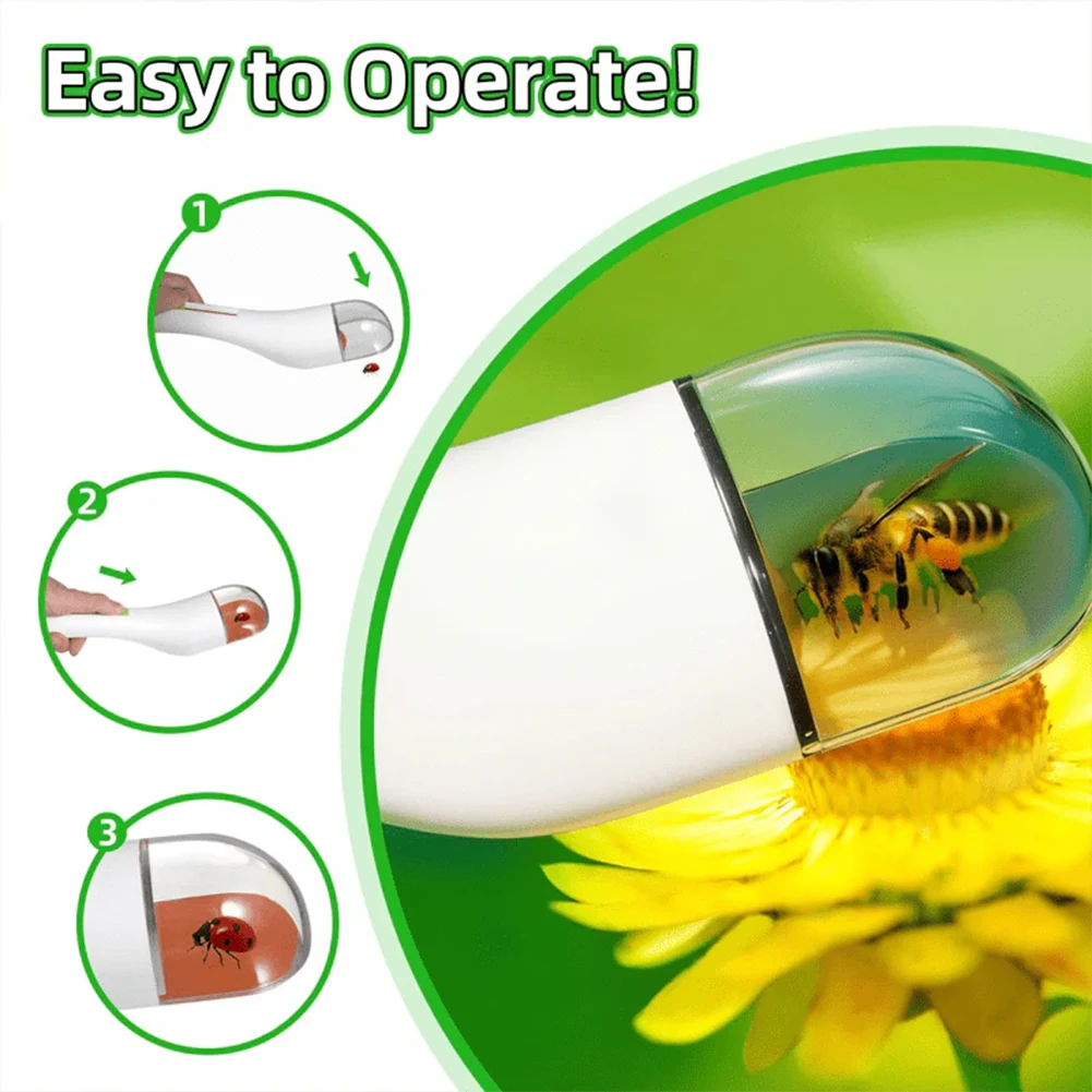 Children Catchers Observation Box Quick-Release Bugs Catching Tool ​For Observation Portable Bugs Trap For Outdoor Travel 4