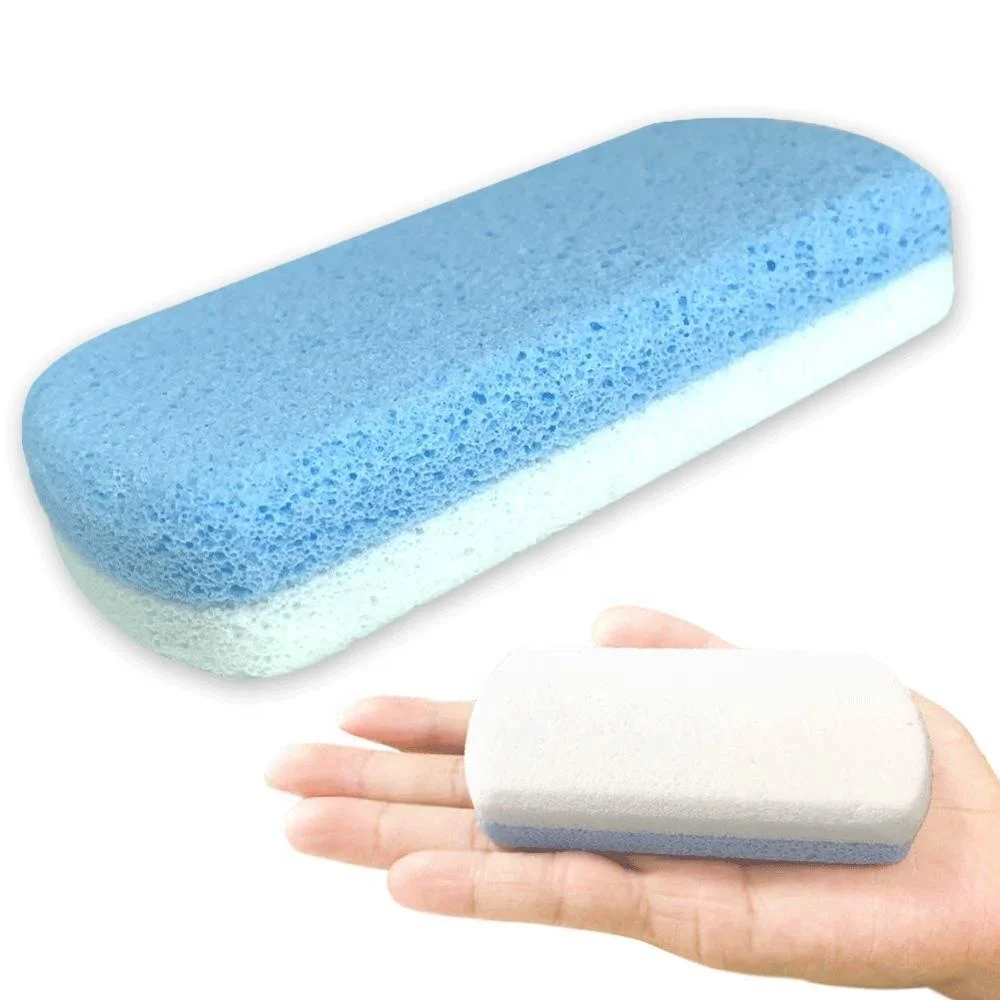 2Pcs Foot Pumice Stone for Heels File Foam Foot Grater Heels Scraper Glass Rasp Pedicure Equipment Natural Pumice Cleaning