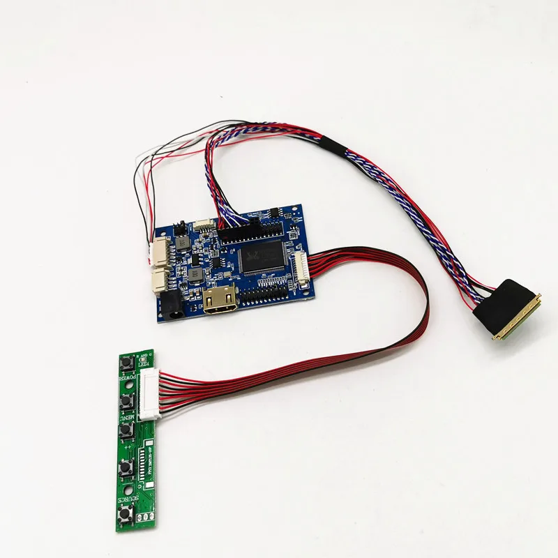 

HDMI к LVDS 40pin(1ch.6bit) Разрешение 1366x768 иглы ноутбук ЖК-дисплей плата контроллера "сделай сам" наборы комплекты ЖК-экранов LVDS наборы Raspberry