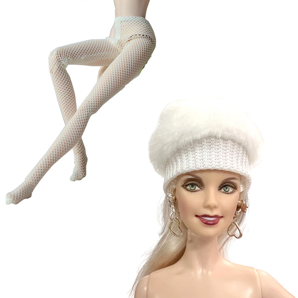 Barbie Doll Clothes Doll Clothes Doll Clothes Accessories Doll Accessories NK Newest Doll Fashion Sweater Hat Shoes 1/6 Doll Clothes For Barbie Accessories Girls Suits Best DIY Gift Children Toy JJ