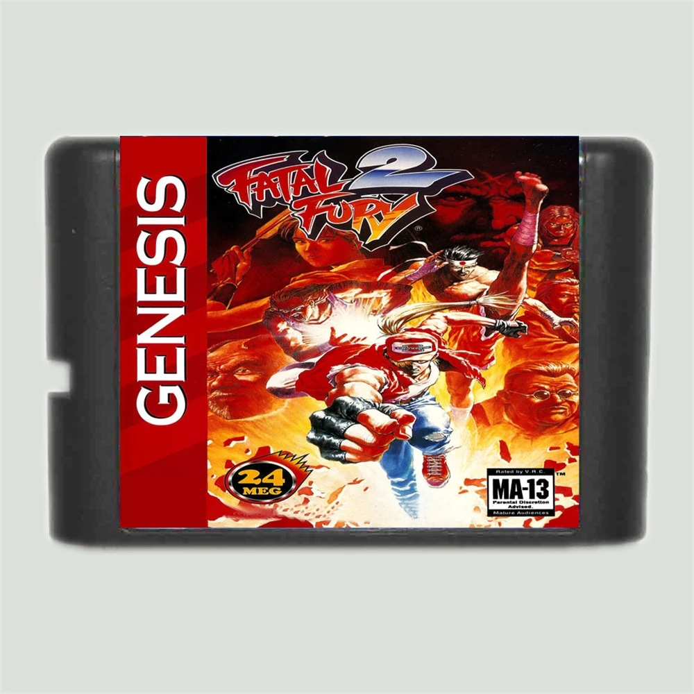 

Фатальная фурия 2 16 бит MD игровая карта для Sega Mega Drive для системы Genesis