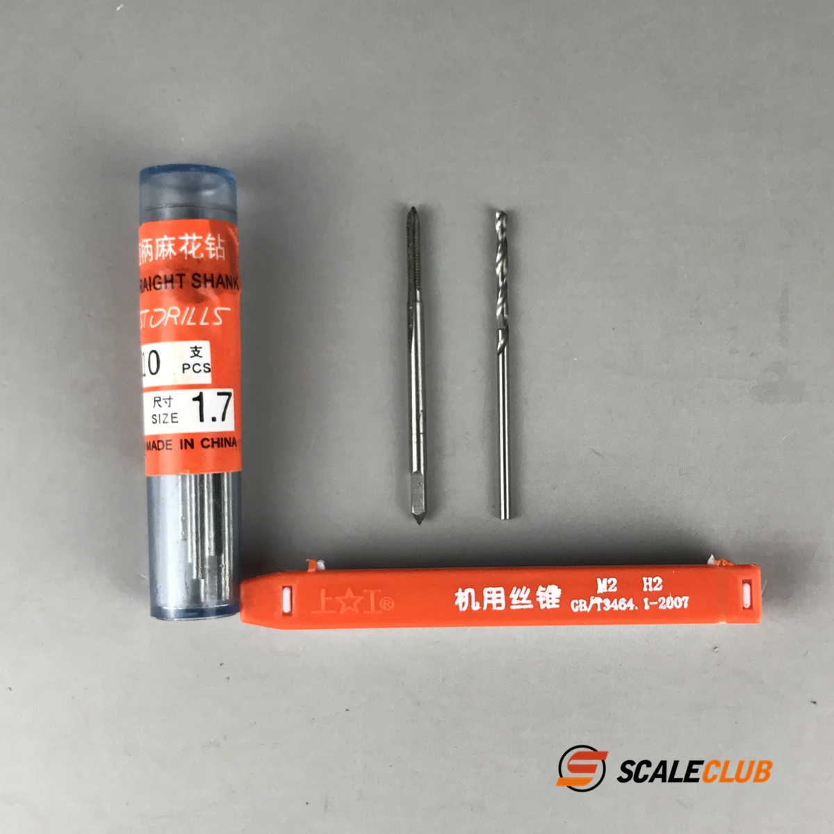 

Scaleclub Model 2.0mm 3.0mm Hole Drill Tap Set 1.7 2.6 Drill 2 '3 Tap For Tamiya Lesu For Scania Man Actros Volvo Car Parts