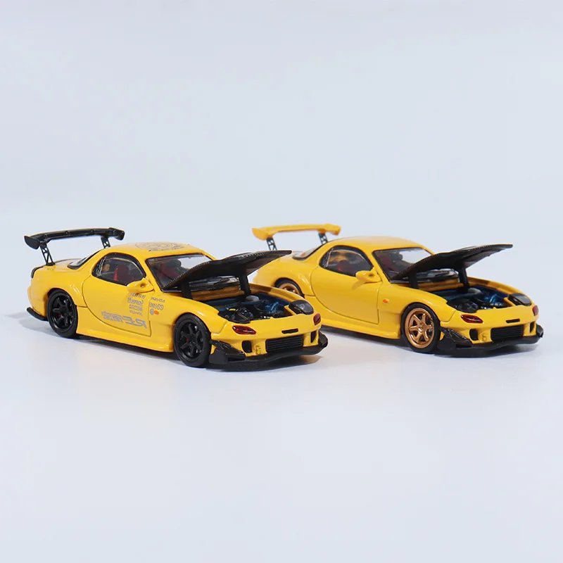 BSC 1/64 マツダ RX7 FD3S RE雨宮 Mazda RX7 FD3S RE Amemiya Initial D by BSC Briscale Micro