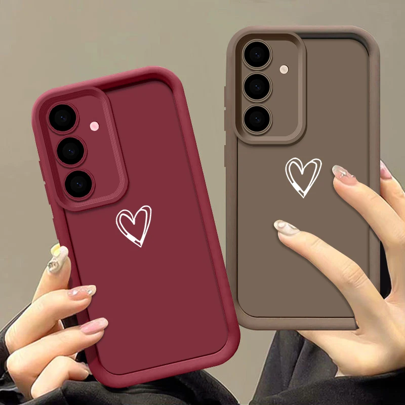 Sleek TPU Phone Case - Simple Love Series