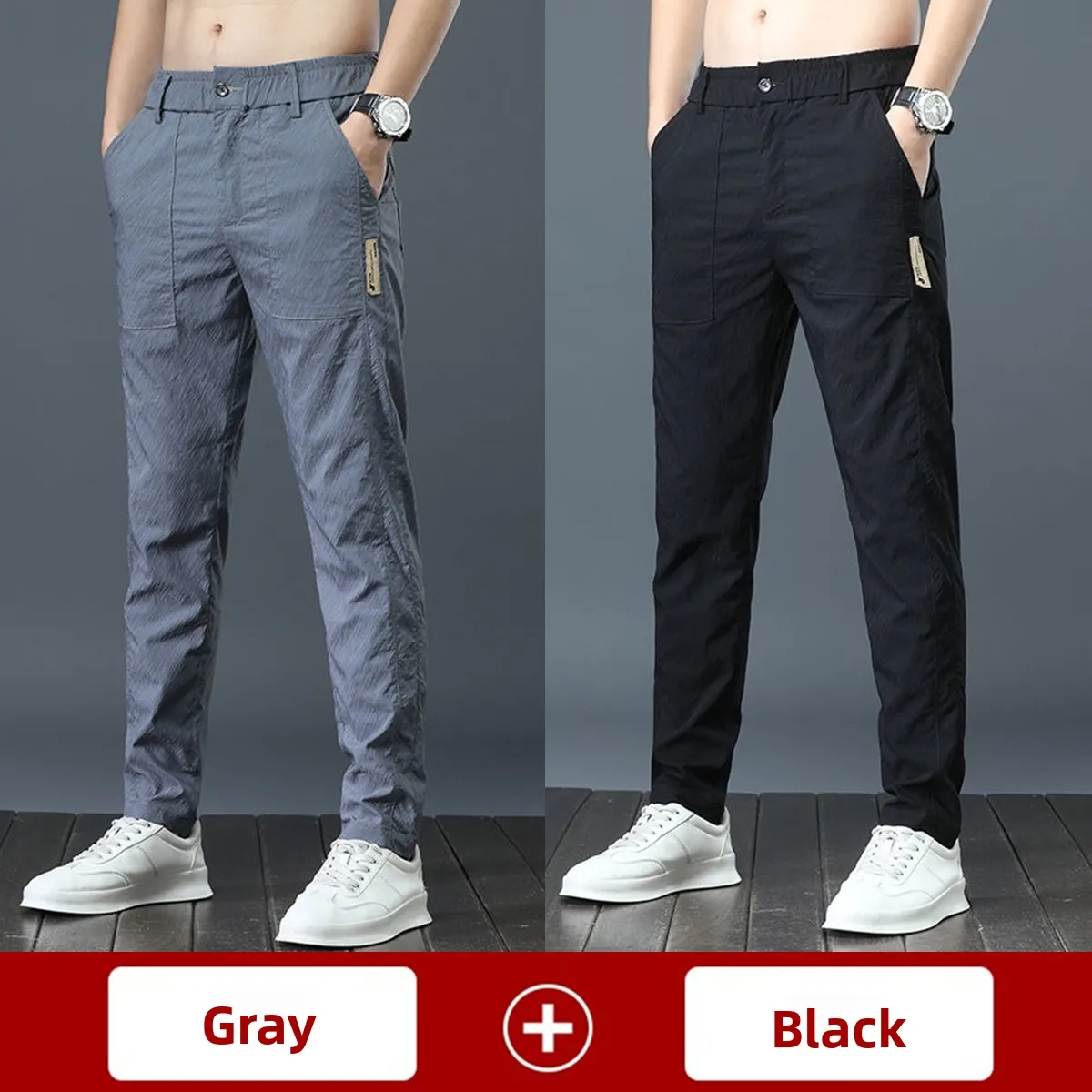 [two-pack 9006] light gray + black