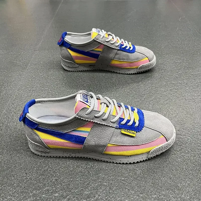Running Sneakers Casual Shoes Sports Shoes Casual Sneakers Fashion Sneakers Trendy Men's Sneakers Comfortable Casual Running Shoes Men Breathable Male Canvas Zapatillas Informales