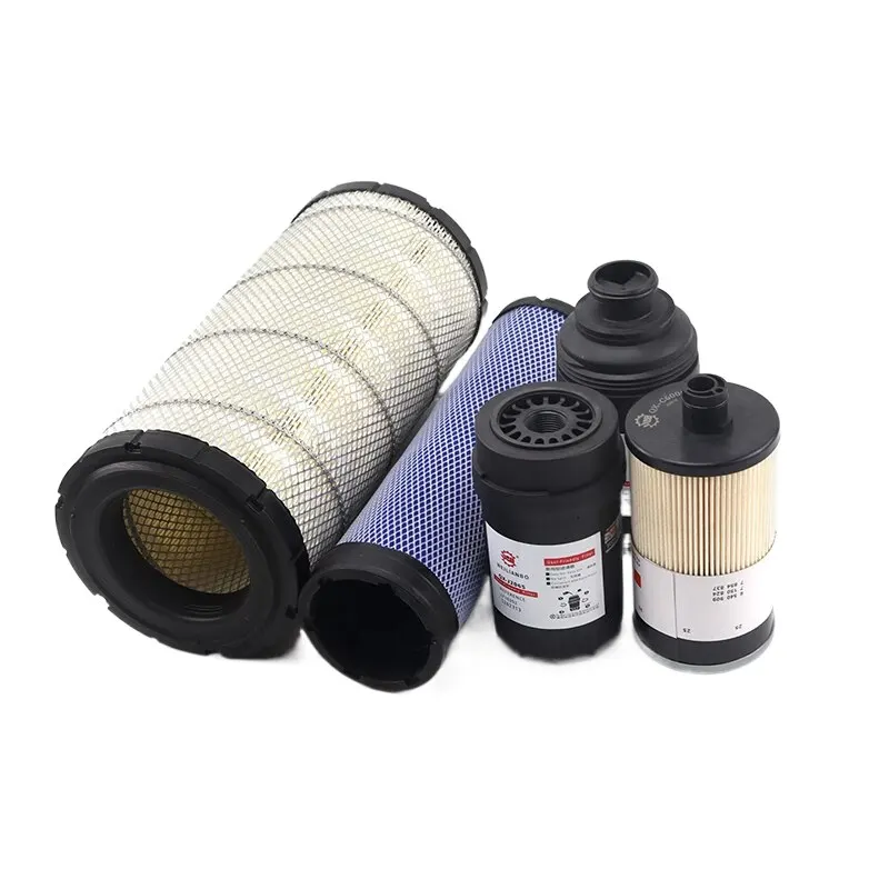 

XOJOX Xcmg Xe135d 150d Electronic Injection Engine Oil Diesel Air Filter Element Oil-Water SeparatorPaper And Diesel Excavator