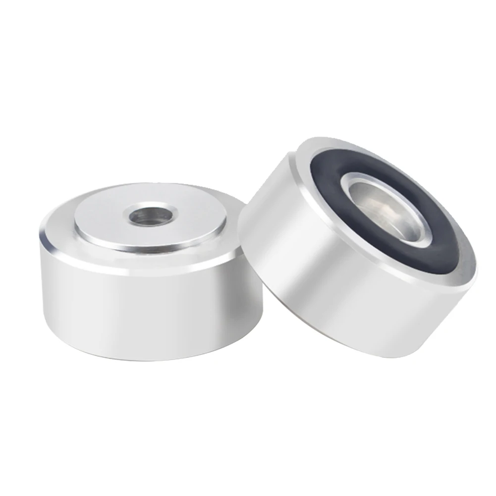 4 Pcs Speaker Fixing Feet Pad Anti-Slip Isolation Absorb Shock Amplifier Base Feet Stand Foot Nail for Speakers CD Amplifier