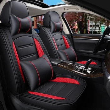 Leather Full Car Seat Covers 1