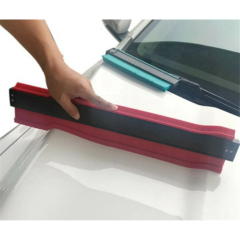 20 Inch Car Sheet Metal Measuring Ruler Sheet Metal Data Restoration Ruler Body Depression Repair Scale Measuring Ruler images - 6