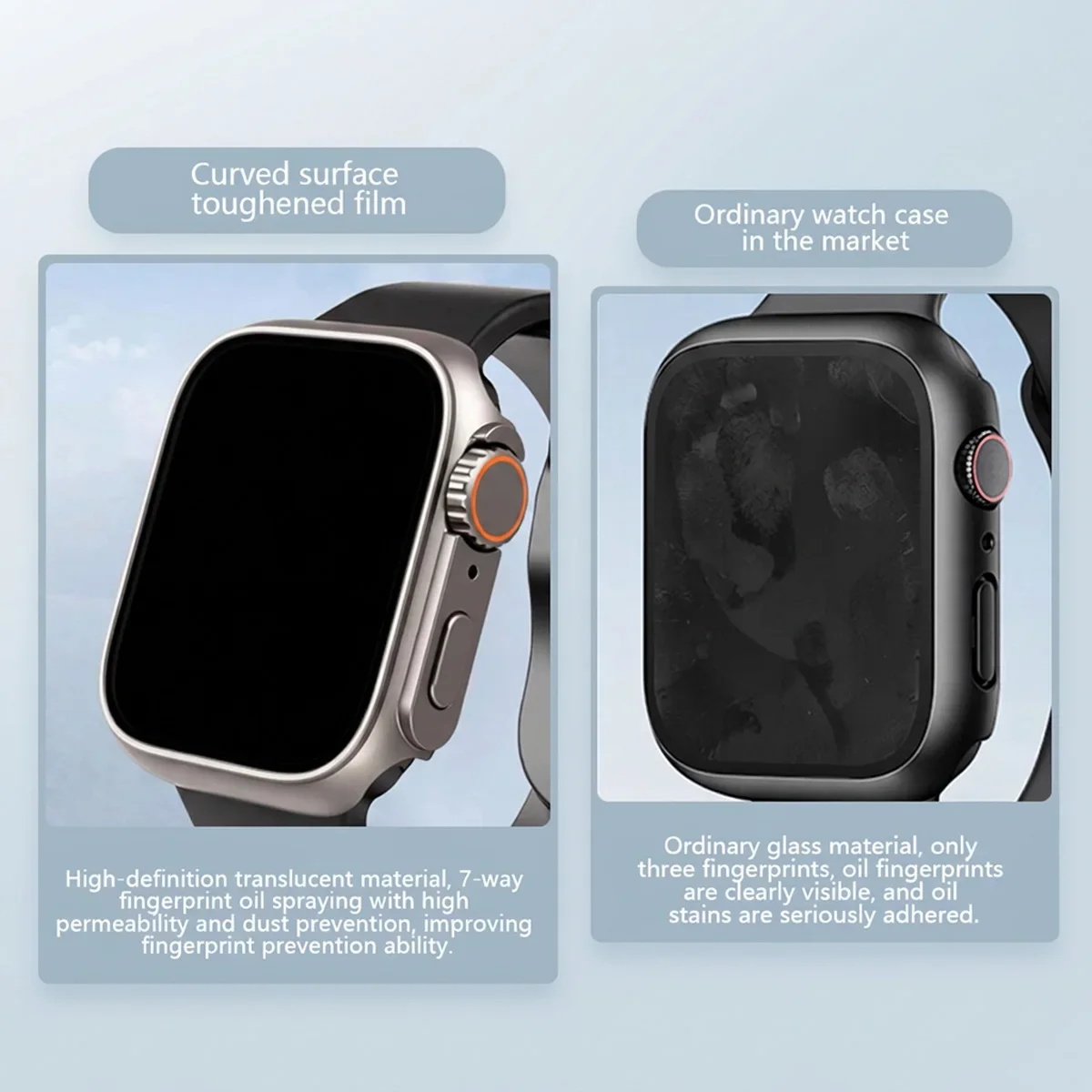 Premium Glass Case Cover with PC Protector