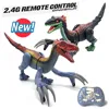 Remote Control Dinosaur Toys For Kids, 2.4GHz Robot Walking Dinosaur Toys Simulation Model  With Verisimilitude Sound For Boys 1