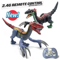 Remote Control Dinosaur Toys For Kids, 2.4GHz Robot Walking Dinosaur Toys Simulation Model  With Verisimilitude Sound For Boys 1