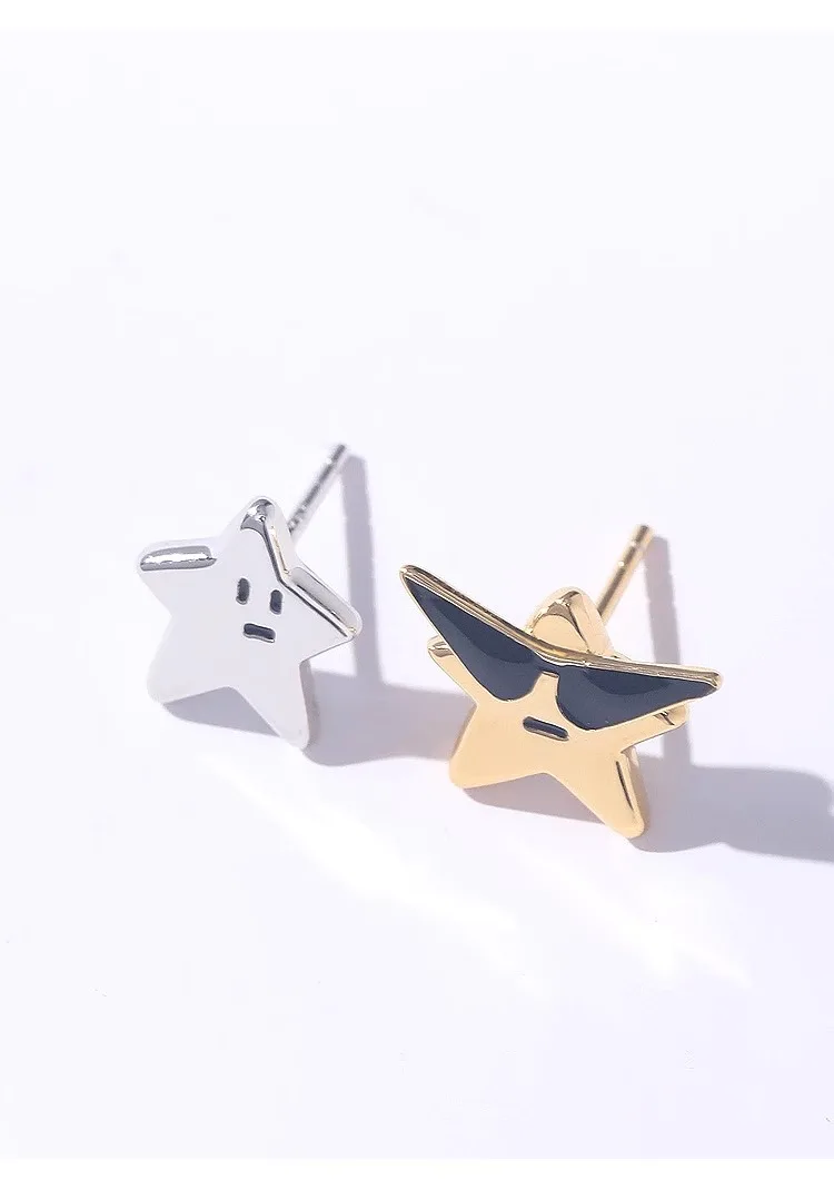 Star Duo Stud Earrings S4f91bdd4625a4d83ab16e6650e2a76b88