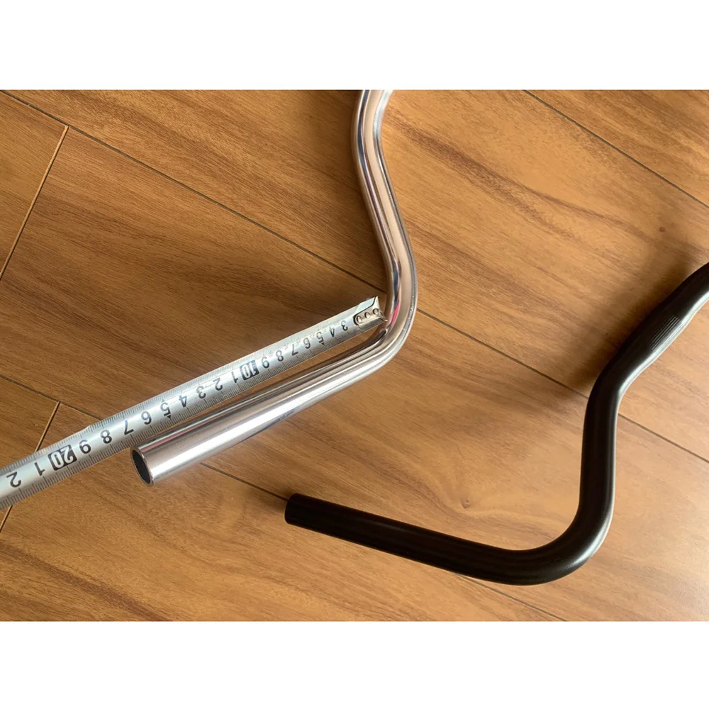 Aluminum Handlebar 550mm X 25.4 Road Bike Handlebar Bicycle Parts,M One Piece Handle Outdoor Accessories