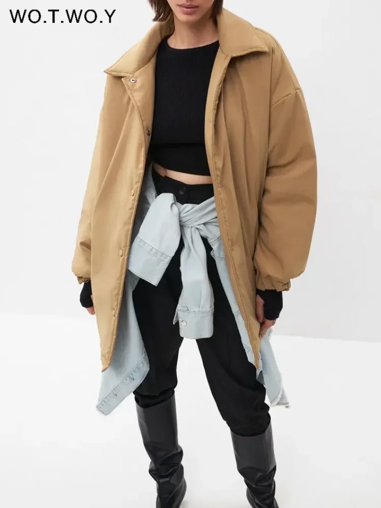 

Парка женская стеганая на хлопковом наполнителе, с широкой талией