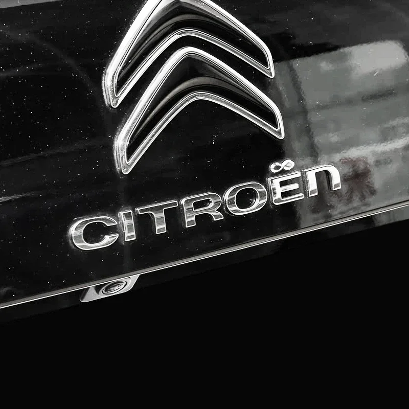 Car Body Emblems Replacement Rear Trunk Tailgate Sticker Chrome Letters For Citroen C4 C3 C5 C1 C2 Berlingo C-Elysee C4-Picasso 3D Badge Accessories,B