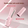 Portable Hair Straightener Mini Curling Iron Women Ceramic Straightening Styling Tools Curling and Straightened Dual-use Splint