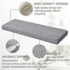 Custom Size Bay Window Seat Cushions - High-Density Sponge Pad, Washable/Removable/Non-Slip and Thickened (3/5/8/10CM Options) 4