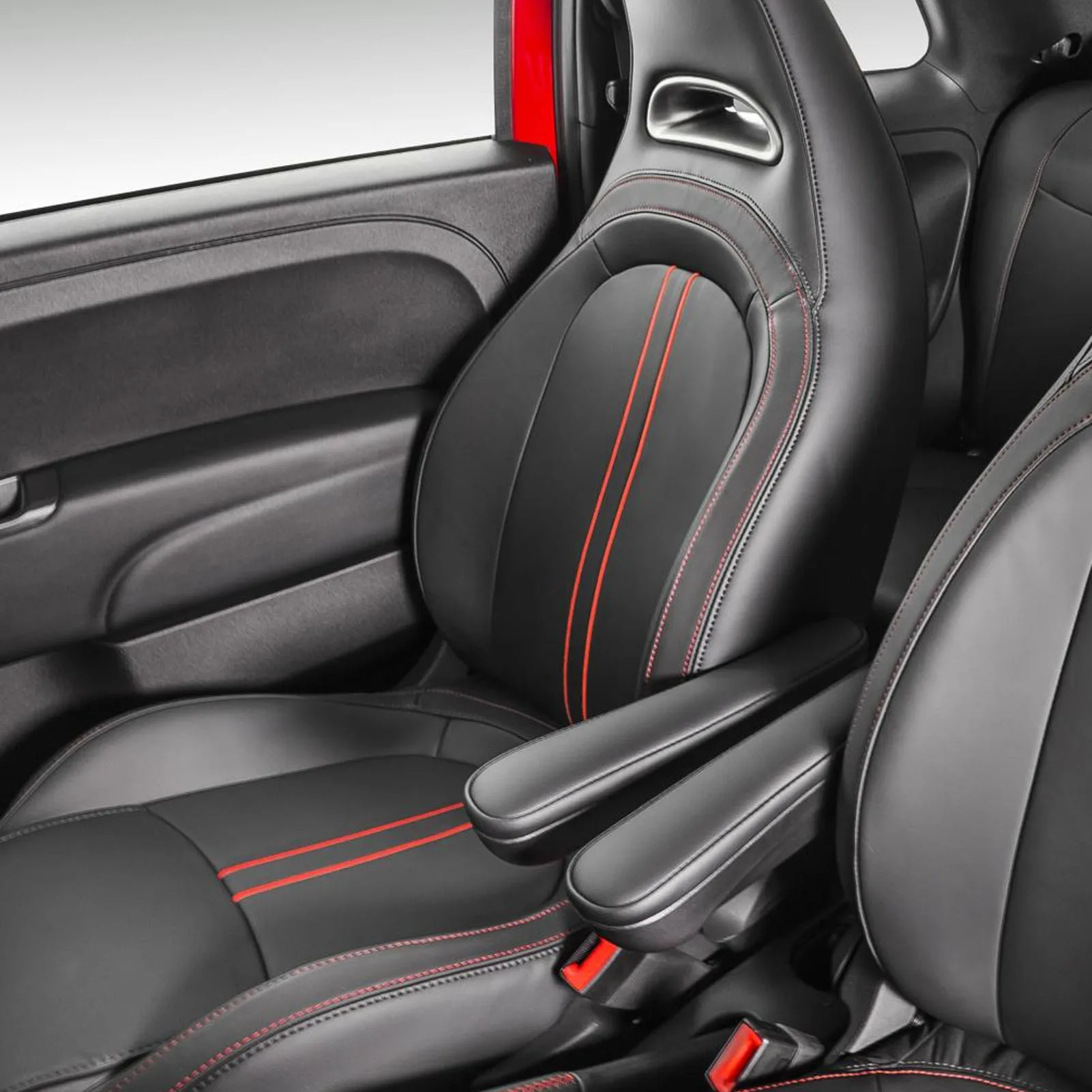 Front Left Seat Armrest Front Seat Armrests Stable Support Heatproof Enduring Abrasion Proof 6BV31KRLAA Adjustable for Vehicle