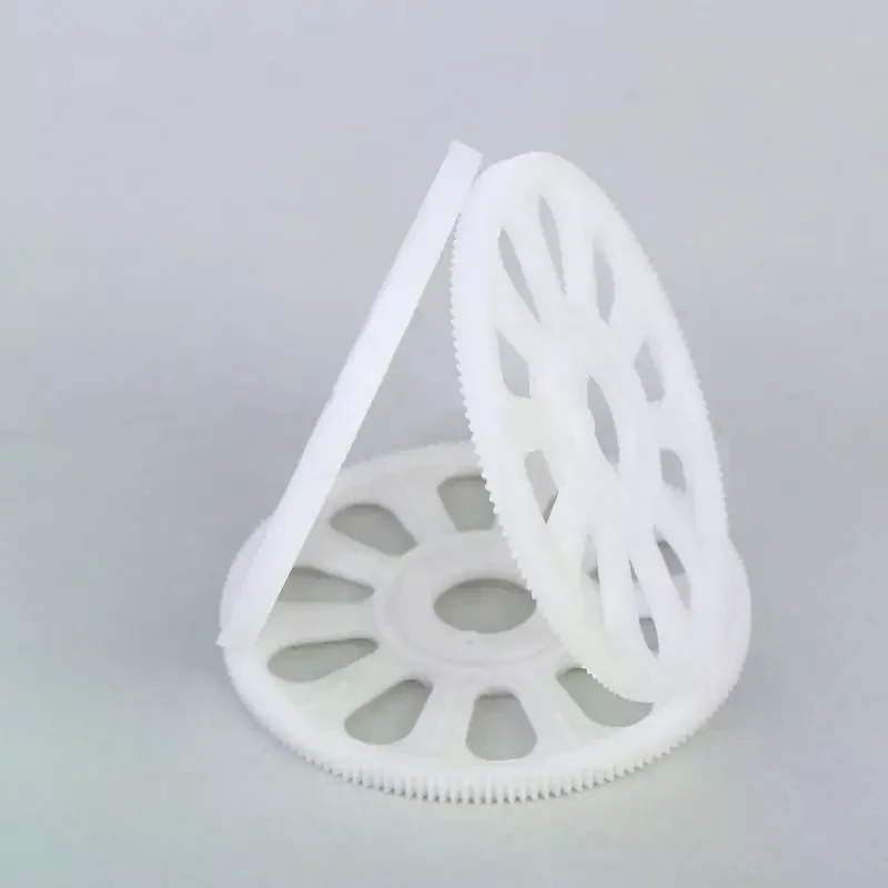 Lot de 3 engrenages principaux 150T pour drone 450, pièces hélicoptère blanc