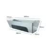 Stainless Steel Mud Pan Scraping Bar Sturdy Sheared Sides Fittings Anti Slip 6