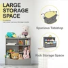 Kids'Toy Storage Organizer,Open Storage Cubby, Multifunctional Book Cabinet/ Shelf for Nursery,Playroom,Closet,Home Toy Bookcase 5
