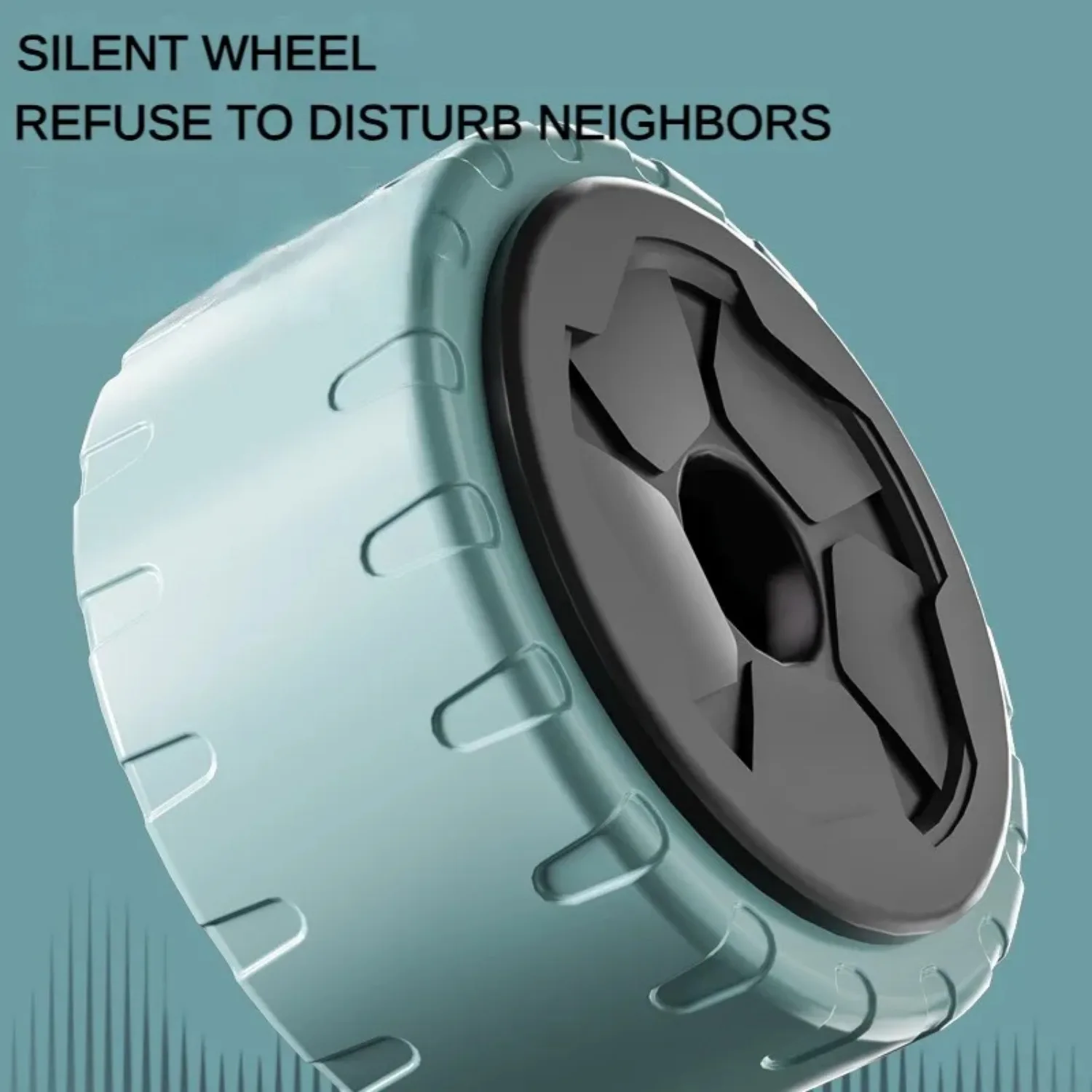 Abdominal Wheel Exerciser 4 Wheel Design Slider Abdominal Workout Automatic Rebound Antislip Home Gym Fitness Equipment