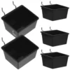 5 Pcs 90x80x45mm Thick Pegboard Parts Storage Box Tool ganizer Bins Heavy Duty Workshop Garage Hardware Container 1