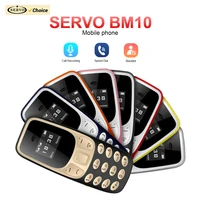 SERVO BM10 Dual SIM Super Mini Mobile Phone Bluetooth Dial Magic Voice Low Radiation Small Feature Cellular Phones Multilanguage 1