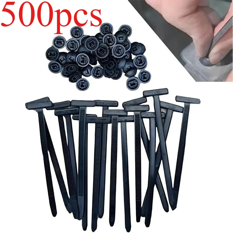 150 Stück Universal-Kabelbinderschnallen - Selbstsichernde Nylon-Clips Für Auto, Haus & Garten, Robust & Korrosionsbeständig