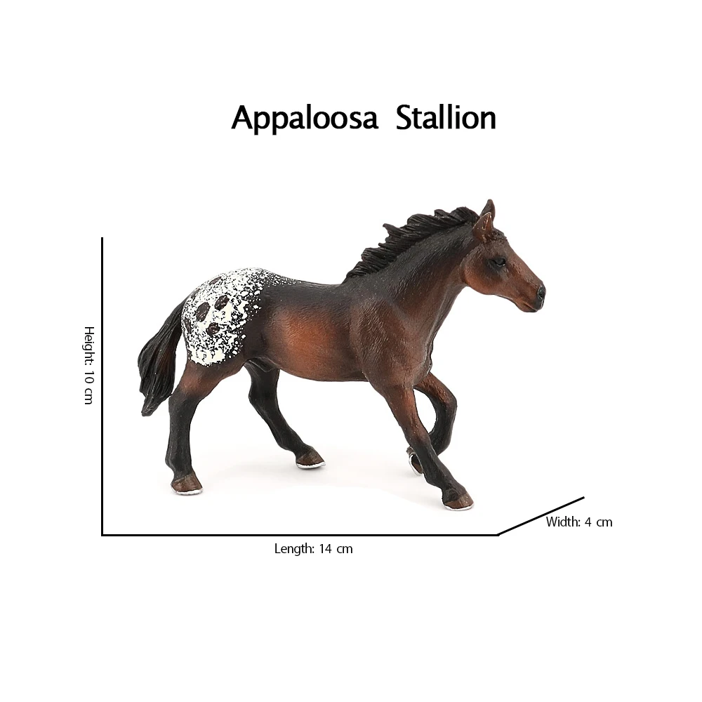 Horse Figurines Farm Animal Toy Set – Children's Gift Collection