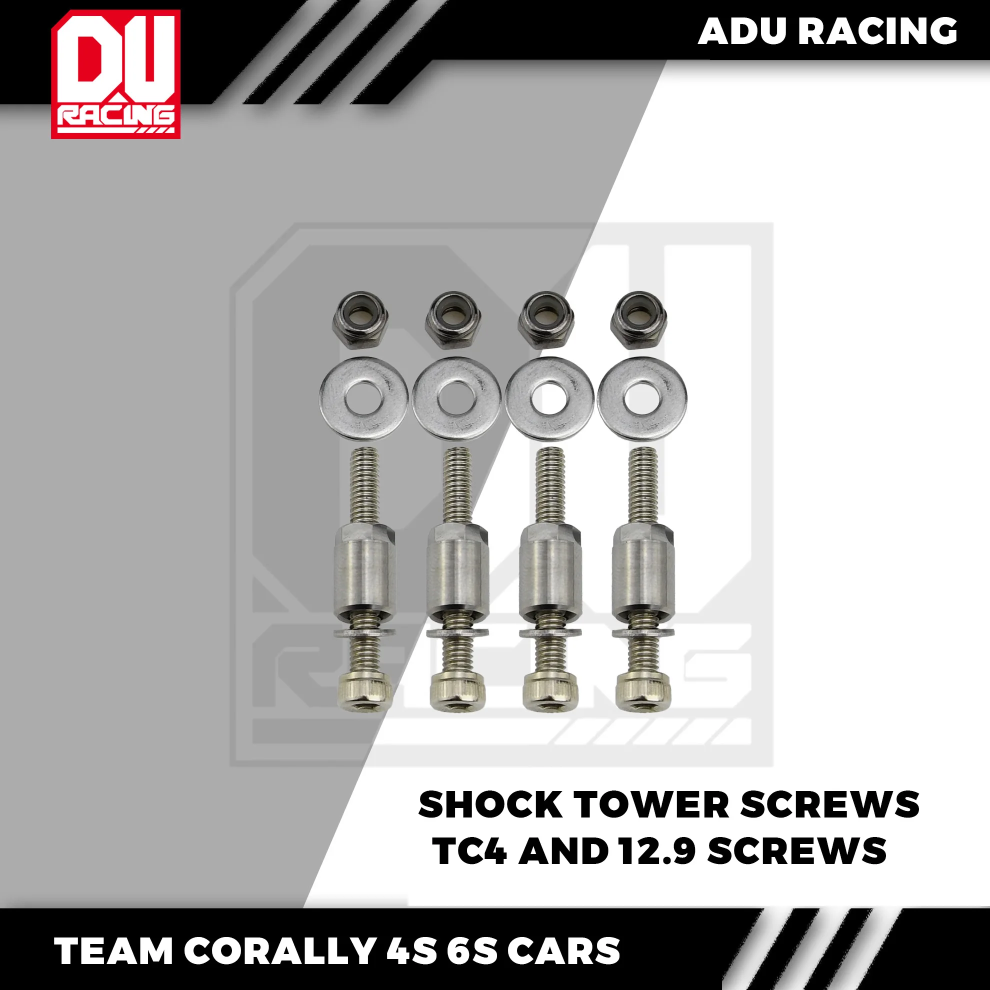 RC Car Parts Go Kart Parts ADU Racing TC4 M4 SHOCK TOWER STAND OFF FOR TEAM CORALLY ASUGA KAGAMA etc