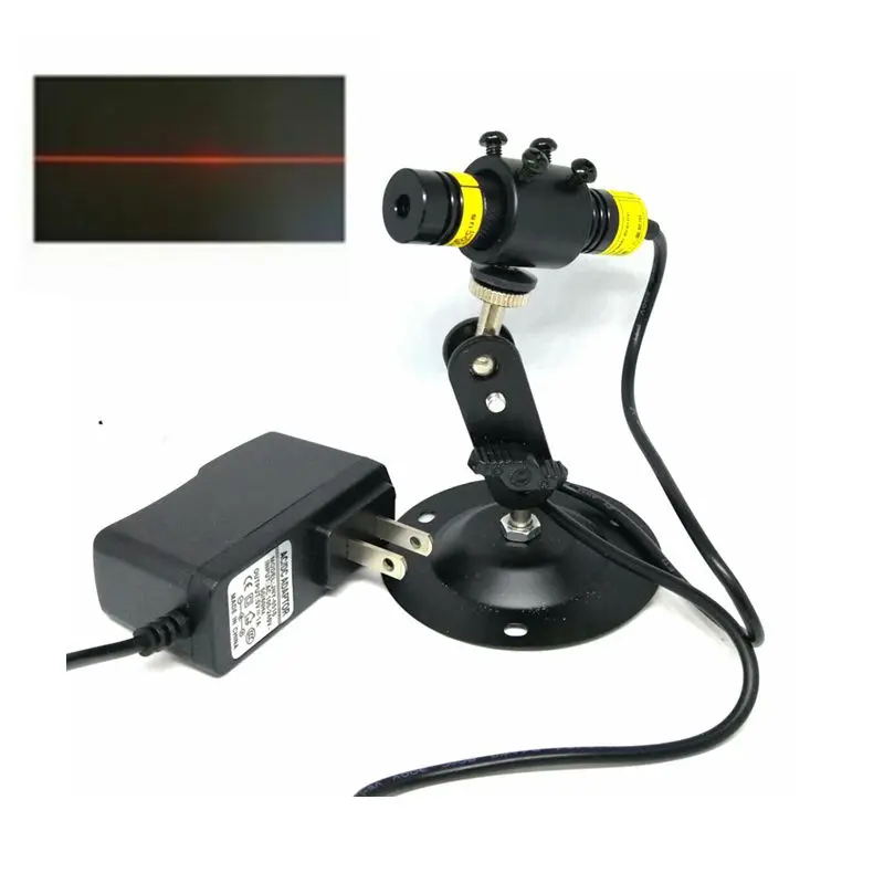 16*68mm 648nm 650nm 10-250mw Red Line Laser Module Focusable Alignment Locator Wood Cutting Sawmill focusable 250mw 650nm dot focus red laser module w 5v ac adapter3030