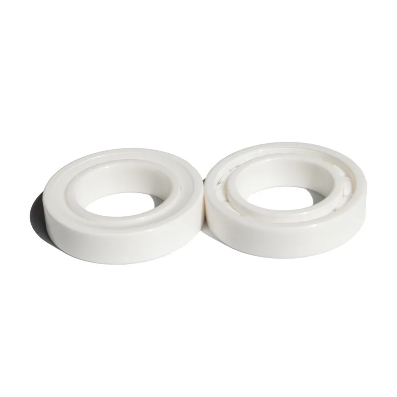 Free shipping! 2pcs/lot ZRO2 608 2RS full ceramic ball bearing skateboard ball bearings