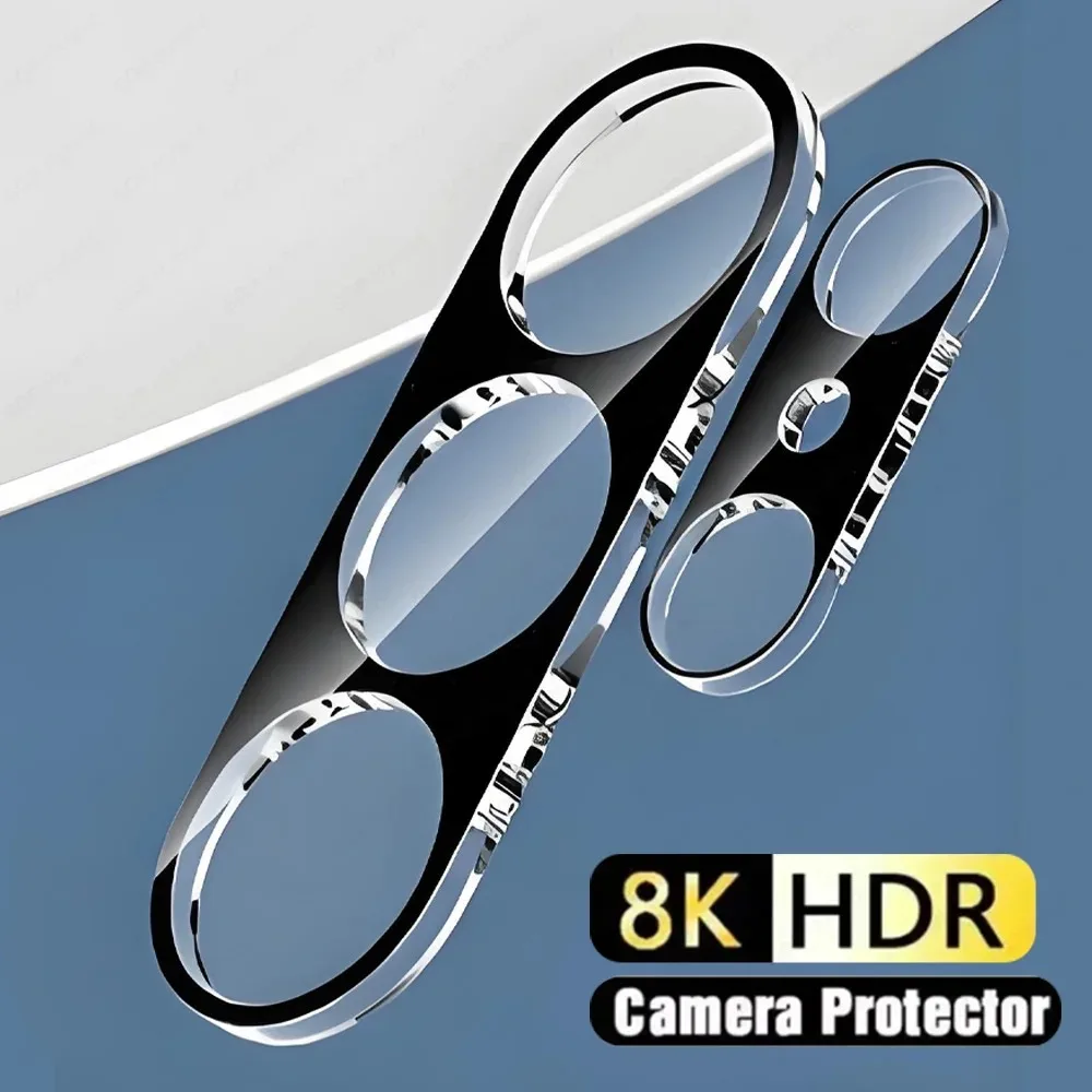 Durable Black Camera Lens Glass – Full Cover Screen Protector (2-Pack)